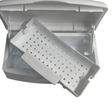 Christine Ashley Implement Sterilizing Tray Mani Pedi Esthetician Barber Cosmo