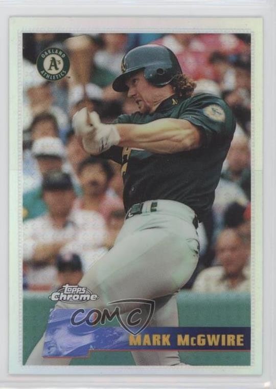 1996 Topps Chrome Refractor Mark McGwire #41 7xr