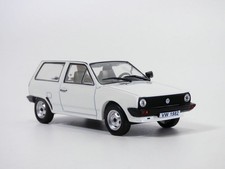 VOLKSWAGEN POLO II coach blanc 1/43 VW Steilheck 1982 86c