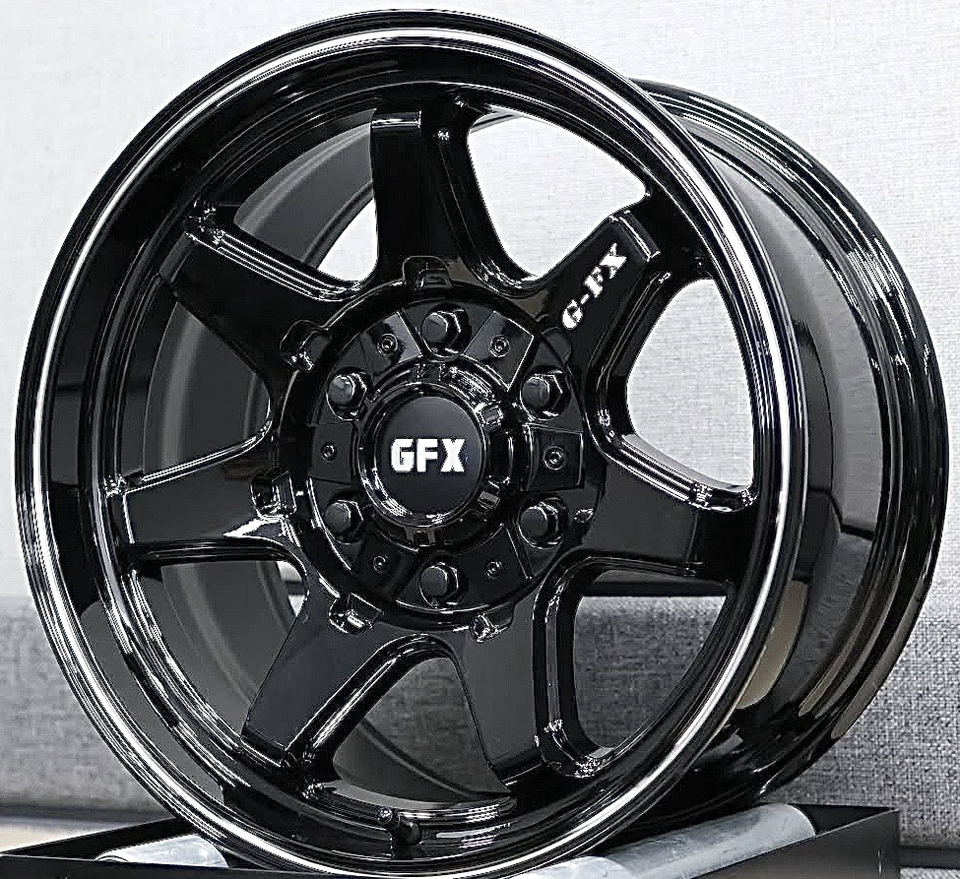 18” Gloss Black Milled GFX TR32 Wheels fits 1997 2011 Dodge Ram 1500 ...