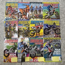 Motocross Action Magazine 2023 Complete Year Lot Of 12 Issues Dirt Bike MX Moto