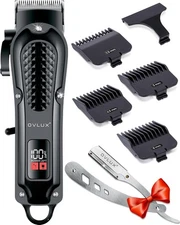 Cordless Hair Clippers for Men: Professional Barber Black - Lx300 
