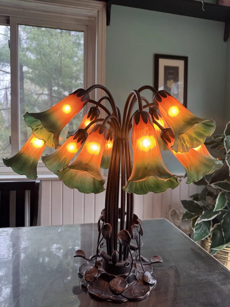 Lily Lamp In Collectible Table Lamps for sale | eBay