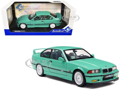 1991 BMW E36 M3 ''SOLIDO WORKS'' MINT GREEN 1/18 DIECAST CAR BY SOLIDO S1803916