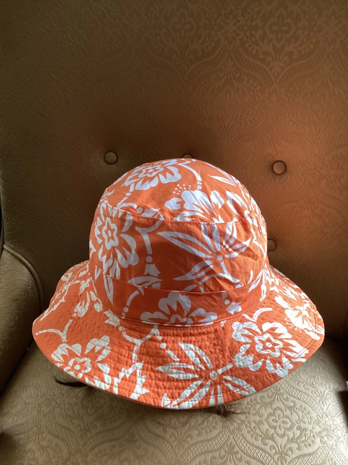 POLO SPORT RALPH LAUREN Bucket Hat White/Orange Tropical Hawaiian Floral LARGE
Opens in a new window
