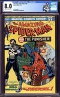 AMAZING SPIDER-MAN #129 CGC 8.0 OW/WH PAGES // 1ST APPEARANCE OF PUNISHER 1974