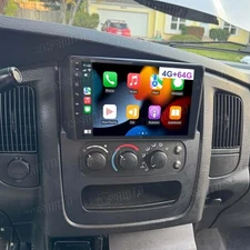 4+64G For 2002-2005 Dodge Ram 1500 2500 3500 Car Stereo Carplay Android 15 Radio