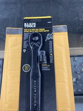 Klein Tools 65408ADP KNECT (M) Pass Thru Ratchet & 3/8" Drive Socket Adapter Set