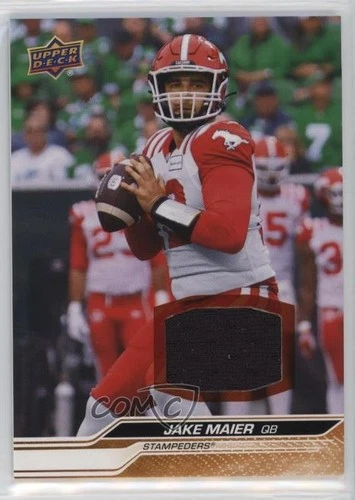 2024 Upper Deck CFL Jersey Jake Maier #3