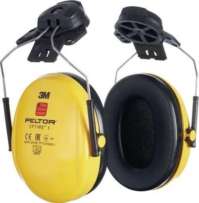Gehörschutz PELTOR  OPTIME  I EN 352-3:2020 SNR 26 dB für Helm mit 30 mm Schlitz