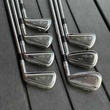 Vintage Ben Hogan APEX PC 2-9 Iron Set MISSING 7 APEX 4 Stiff Flex Steel RH