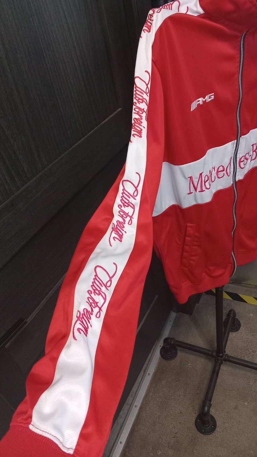 CLUB FOREIGN BENZ TRACK JACKET XL RED - Gem