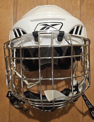 Reebok 8K Senior Size Small Hockey Helmet + Itech RBE III Small Facemask 