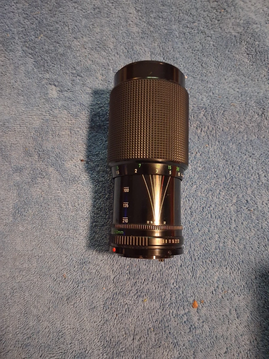 Canon FD 70-210mm Focal Camera Lenses for sale - eBay