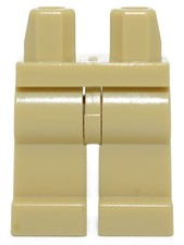 LEGO Tan Minifigure Legs hips solid color plain lower body 73200 4107623