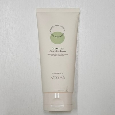 MISSHA Creamy Latte Green Tea Cleansing Foam 172ml Deep Cleansing K-Cosmetics