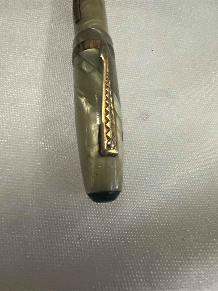 pluma estilográfica galesa vintage y lápiz mecánico combinación Foto 4 de 4