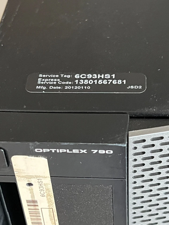 Dell OptiPlex 790 SFF Intel i5-2400 3.1GHz 8GB RAM AMD RADEON 6450 1GB - No HDD - Image 4 of 4