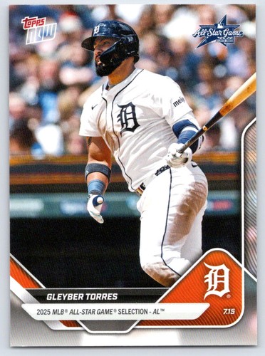 Gleyber Torres – 2025 Topps Now #ASG-GT 2025 MLB All-Star Game Set