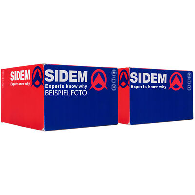 2x SIDEM 847807 Stabilisatorlager 19,7mm Vorne für HONDA
