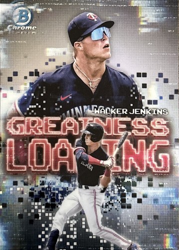 WALKER JENKINS - 2025 Bowman Chrome Greatness Loading Refractor Insert #GL-24 SP