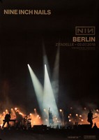 Nine Inch Nails - Bad Witch, Berlin 2018 | Konzertplakat | Poster