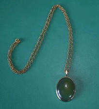 Antique 9ct Gold Pendant Derek T Birch Designer L Chain