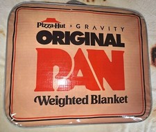 Pizza Hut Limited-Edition Original Pan Weighted Gravity Blanket 1 Of Only 528.