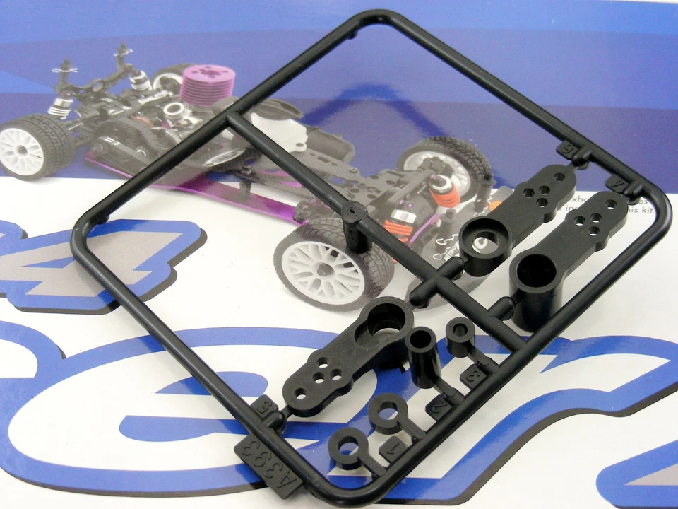 Vintage HPI Nitro RS4 Racer2 PRO2 Steering Arm Set A393 RARE NEW Old Stock NOS ! - Image 3 of 4