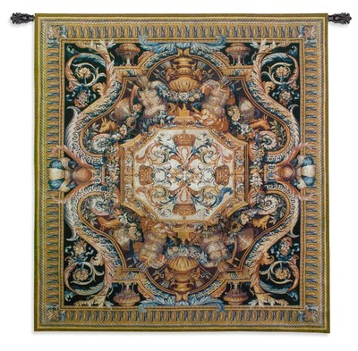 Galerie Du Bord de L   North American Made Woven Tapestry Wall Hanging