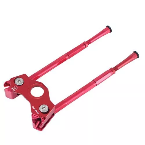 AU Ship~Gearoop Bike CoolStand Aluminum Adjustable Side Stick 33-39mm,Red - Picture 4 of 8