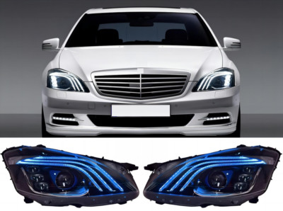 Mercedes Benz S-Class W221 2006-2013  LED Front Light Assembly（Modified）