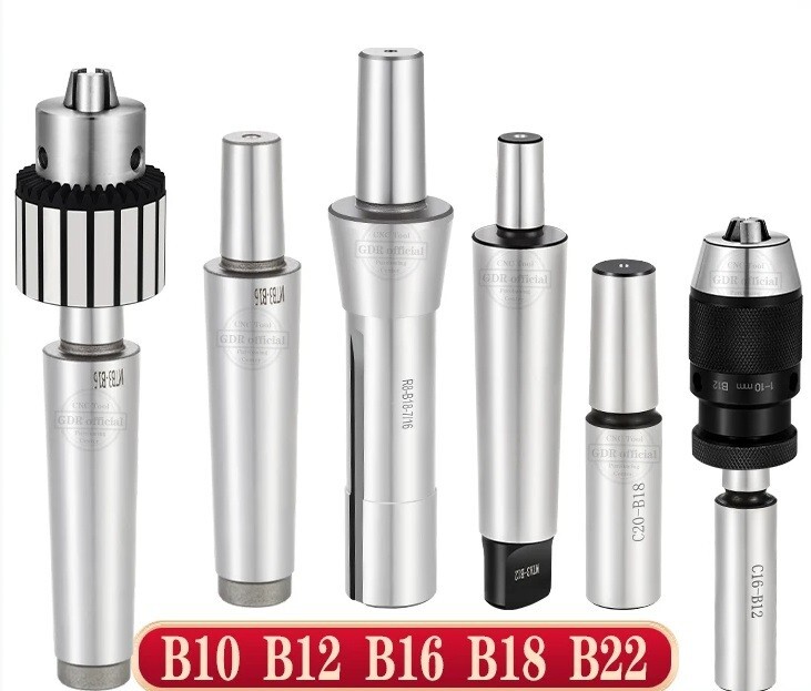 Metal Drill Chuck Connecting Rod Taper Shank Steel CNC Marching Tools Holder