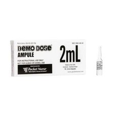 Demo Dose Clear Ampule 2mL 06-93-2011N 10/PK Educational/Training Resources