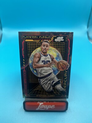 Stephen Curry 2023-24 Topps Chrome Cosmic Planetary Pursuit