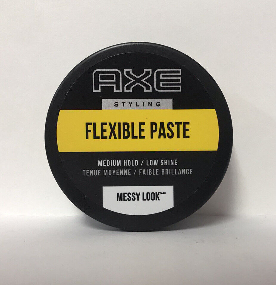 Axe Styling Messy Look Flexible Paste Styling Cream-2.6oz-Medium Hold/Low Shine