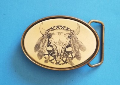 barlow solid brass belt buckle