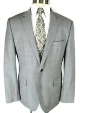 Hugo Boss The James Mens Grey Nailhead 2 Btn Sport Coat 44R