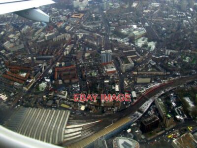 FOTO LAMBETH AUS DER LUFT WATERLOO EISENBAHN DOMINIERT DEN VORDERGRUND. THE IMPER