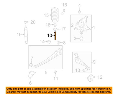 FORD OEM 08-23 E-150 Suspension Components-Radius Arm Bolt N806592S150