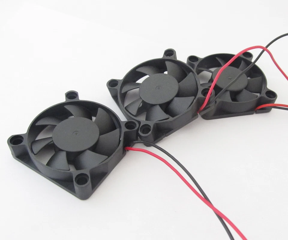 5pcs Brushless DC Cooling Fan 45x45x10mm 4510 7 blades 24V 2pin 2.54 Connector - Image 4 of 4