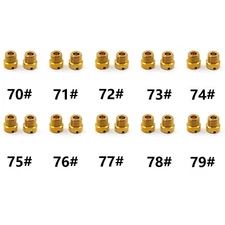 Fits For Holley Carburetor Main JETS ASSORTMENT KIT 70-79 1/4-32 2 EACH 20 PACK