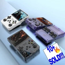 Open Source R36S Retro Handheld Video Game Console Linux 3.5" IPS 64GB