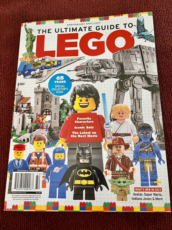 LEGO THE ULTIMATE GUIDE MAGAZINE 2023 CENTENNIAL MEDIA 65 YEARS