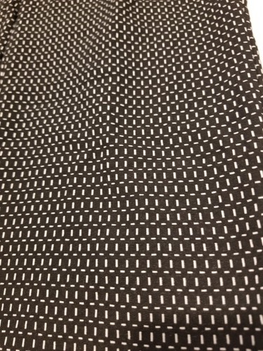 Investments Petite Womens Stretch Pants Size 12PS Black /White Pattern - Picture 3 of 14