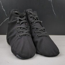 Unbranded Women's Lace Up High Top Dance Shoe Black sz 9