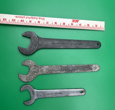 Vintage Open End Service Wrench Set Mix Lot Of 3 Williams Armstrong Unbrand. Vintage Open End Service Wrench Set Mix Lot Of 3 Williams Armstrong Unbrand.