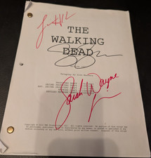 The Walking Dead Original Signed Script Episode 105 Television Memorabilia