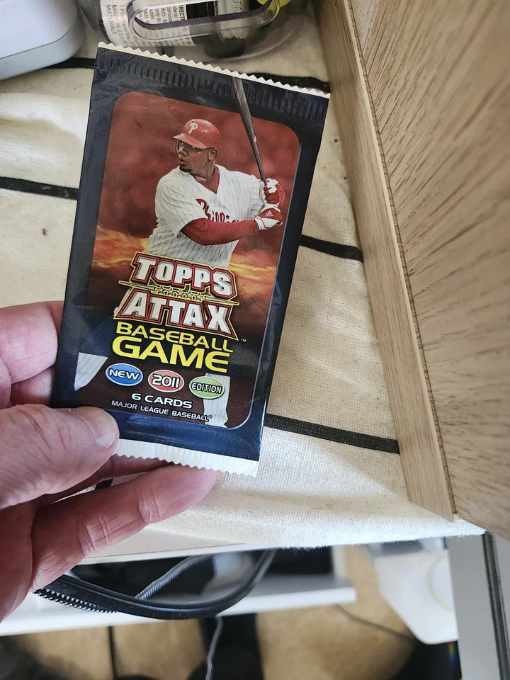 2011 Topps Attax Baseball Game 6 Cards Multipack - Image 2 of 4