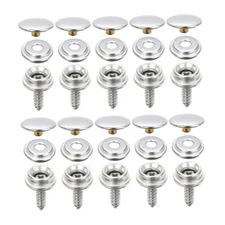 Snap Buttons Upholstery Boat Cover Leather Rivets and Snaps Press Studs Cap